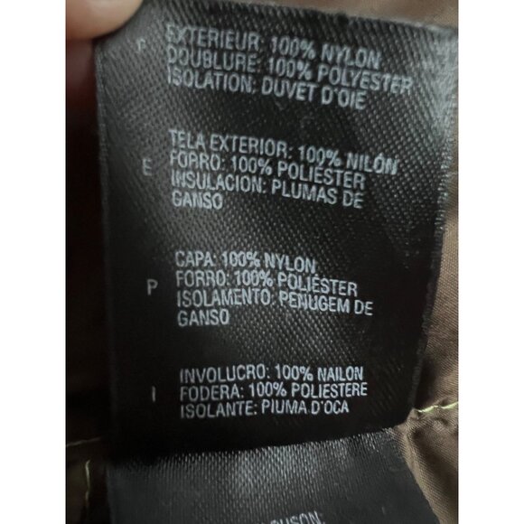 The North Face Womens Green Zip Up 700 Fill Goose Down Puffer Vest Jacket S/P - Picture 16 of 16